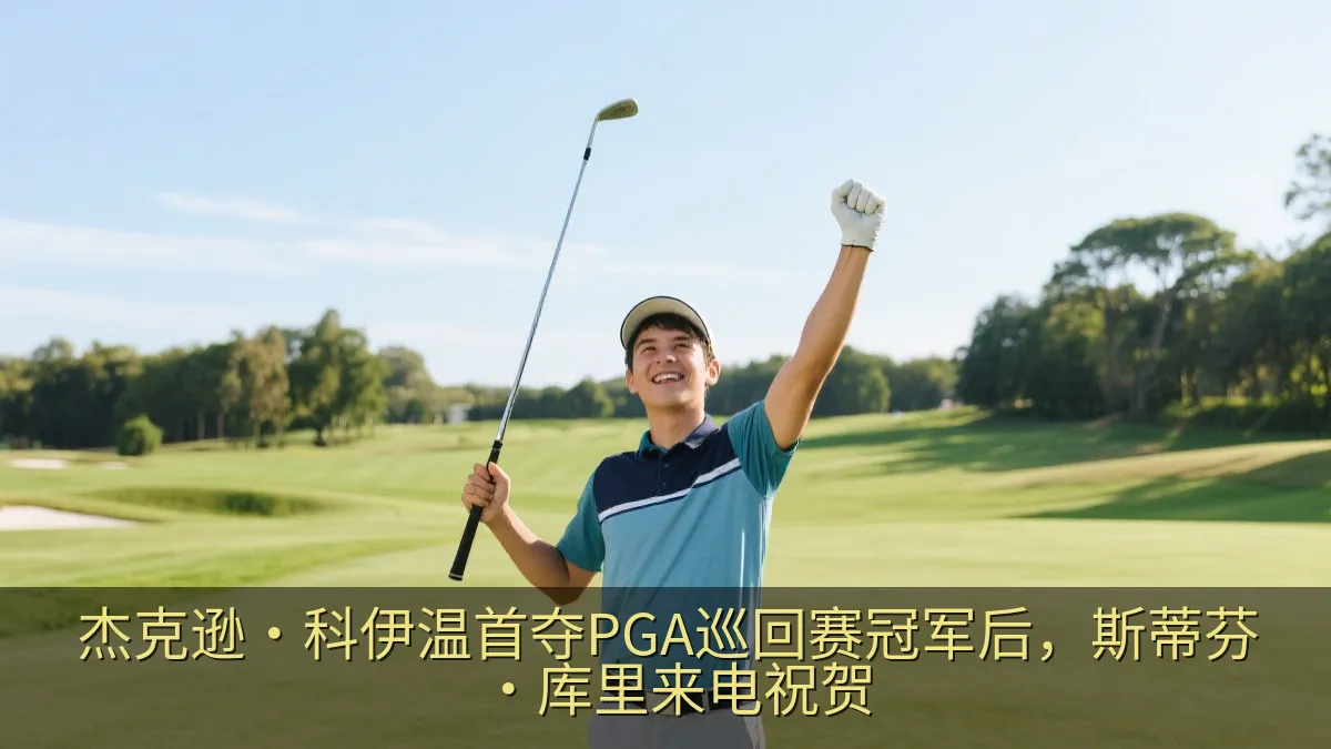 杰克逊·科伊温首夺PGA巡回赛冠军后，斯蒂芬·库里来电祝贺